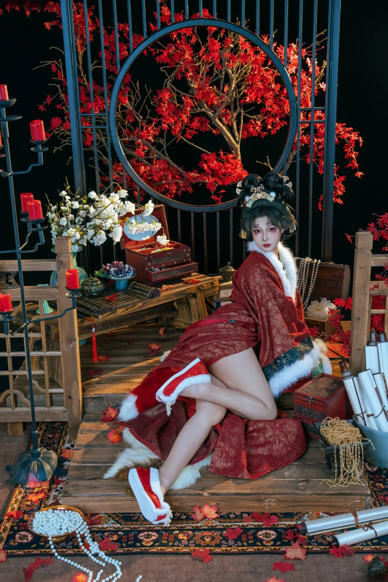 Kokuhui(yuuhui玉汇)《狐仙的报恩》主题写真：109张全套美图
