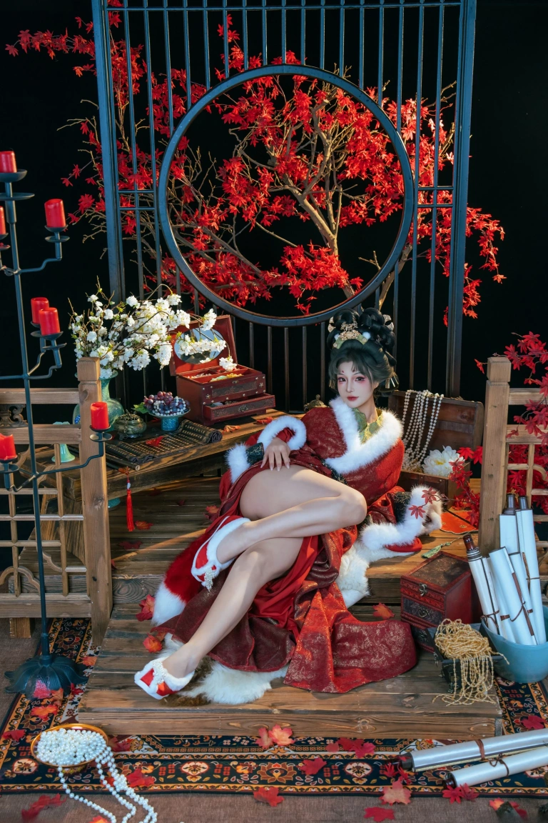 Kokuhui(yuuhui玉汇)《狐仙的报恩》主题写真：109张全套美图