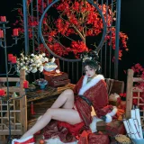 Kokuhui(yuuhui玉汇)《狐仙的报恩》主题写真：109张全套美图