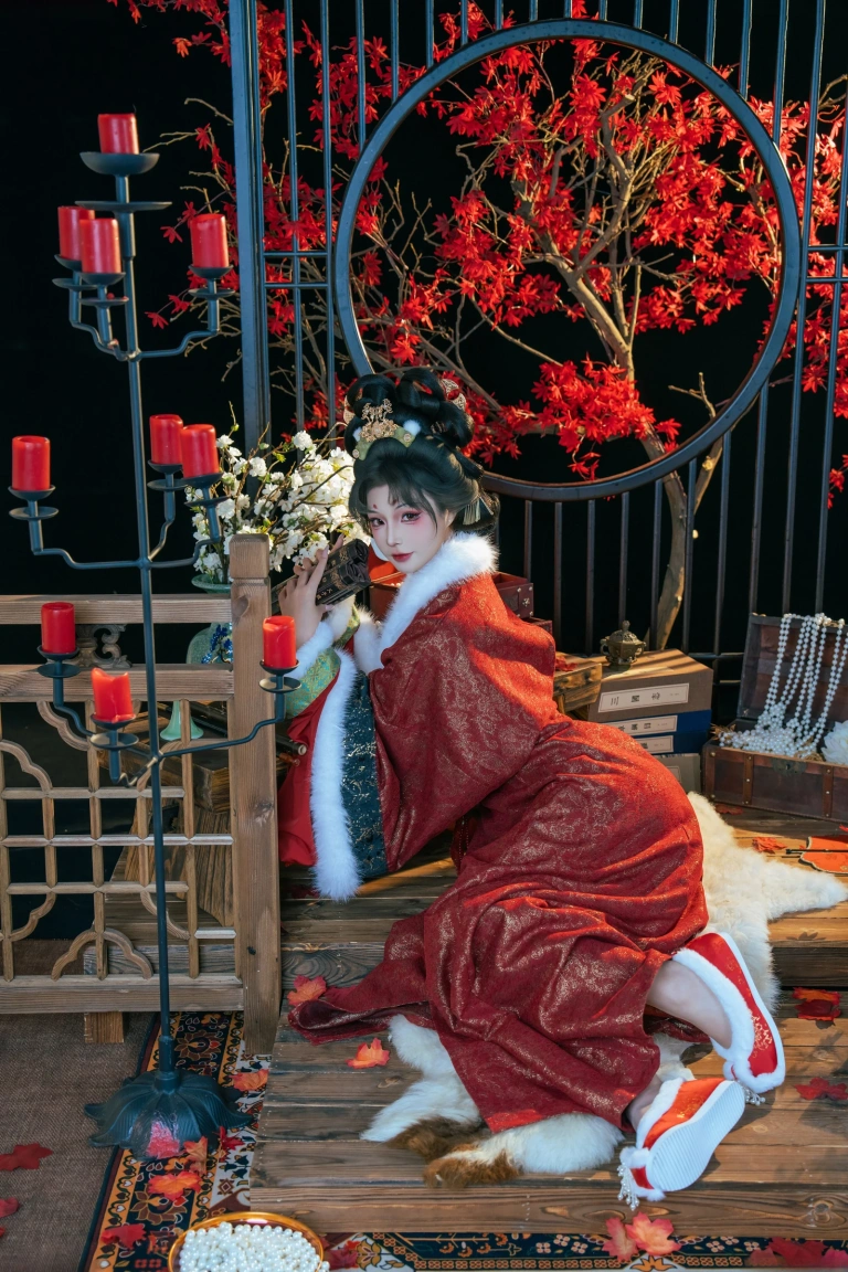Kokuhui(yuuhui玉汇)《狐仙的报恩》主题写真：109张全套美图