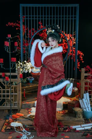 Kokuhui(yuuhui玉汇)《狐仙的报恩》主题写真：109张全套美图