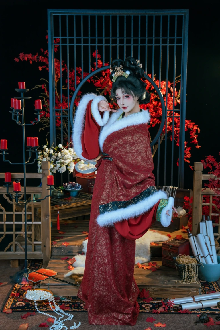 Kokuhui(yuuhui玉汇)《狐仙的报恩》主题写真：109张全套美图
