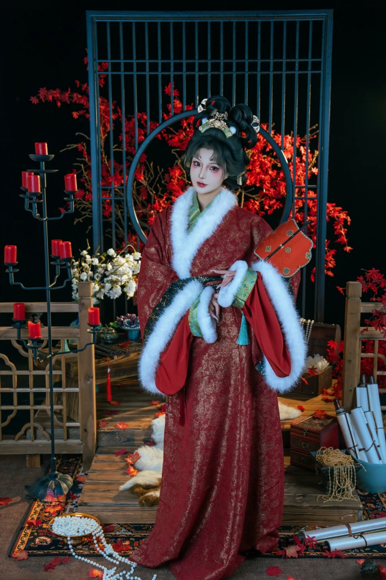 Kokuhui(yuuhui玉汇)《狐仙的报恩》主题写真：109张全套美图