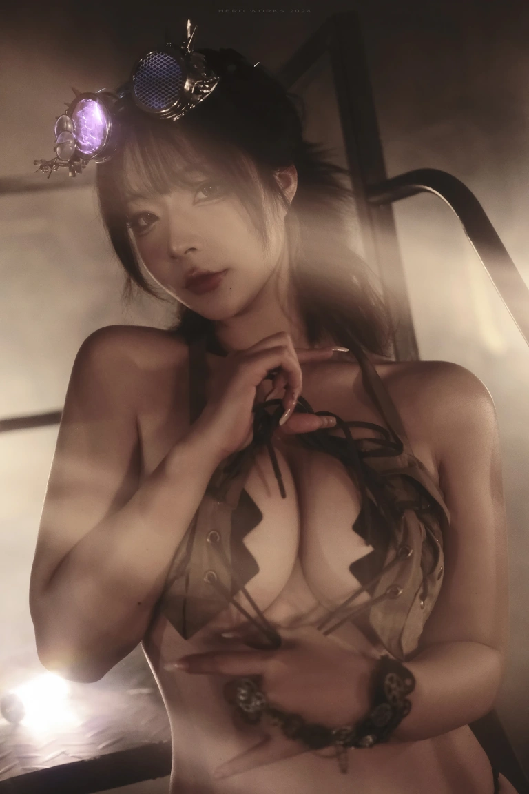 Kokuhui(yuuhui玉汇)《蒸汽维修工》主题写真：26张全套美图
