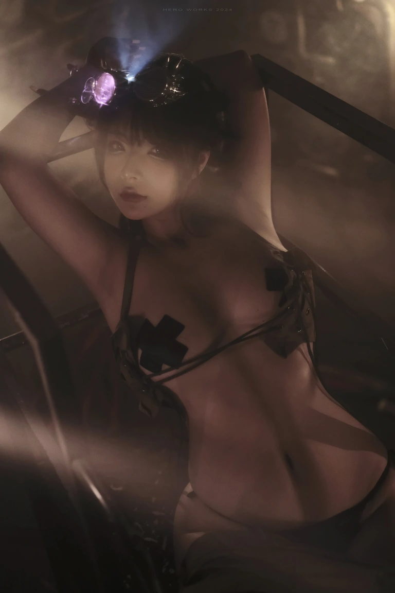Kokuhui(yuuhui玉汇)《蒸汽维修工》主题写真：26张全套美图