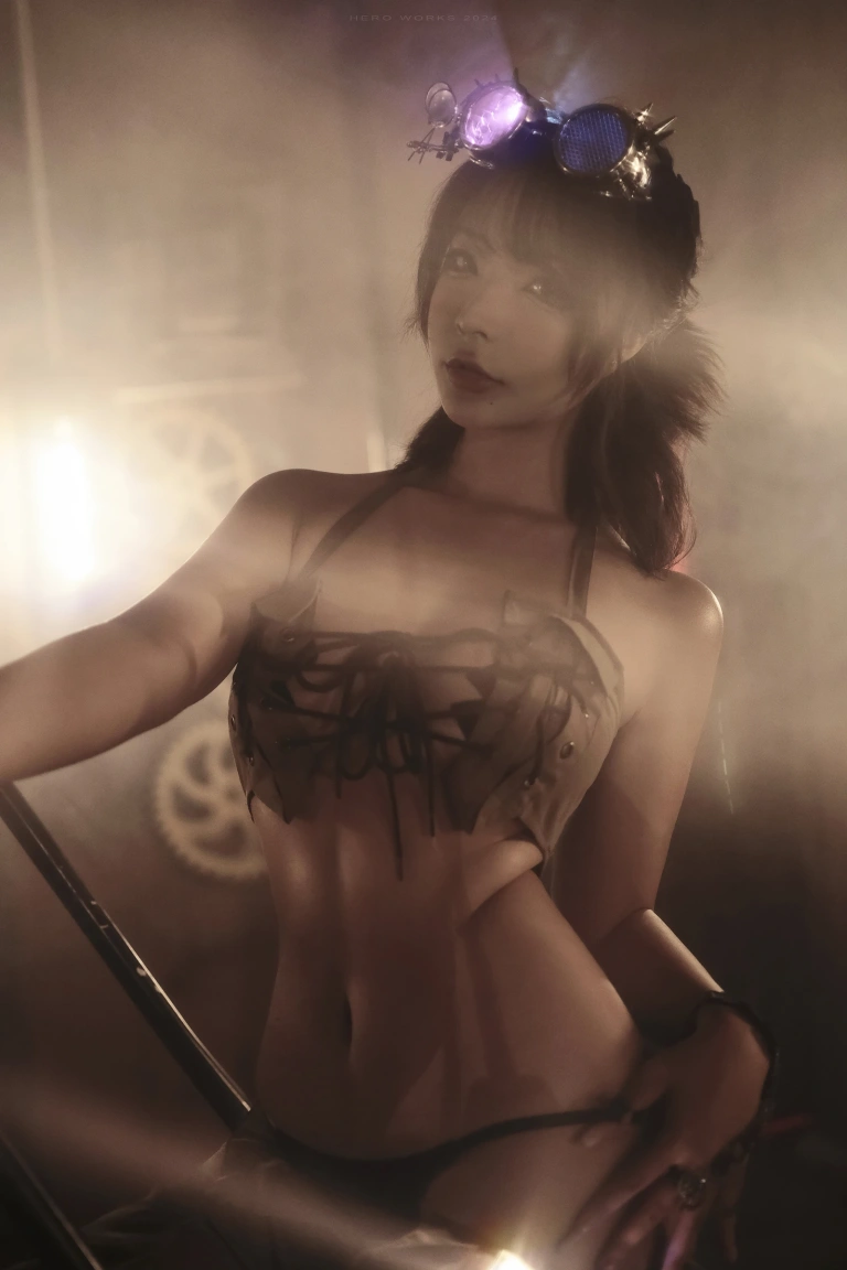 Kokuhui(yuuhui玉汇)《蒸汽维修工》主题写真：26张全套美图
