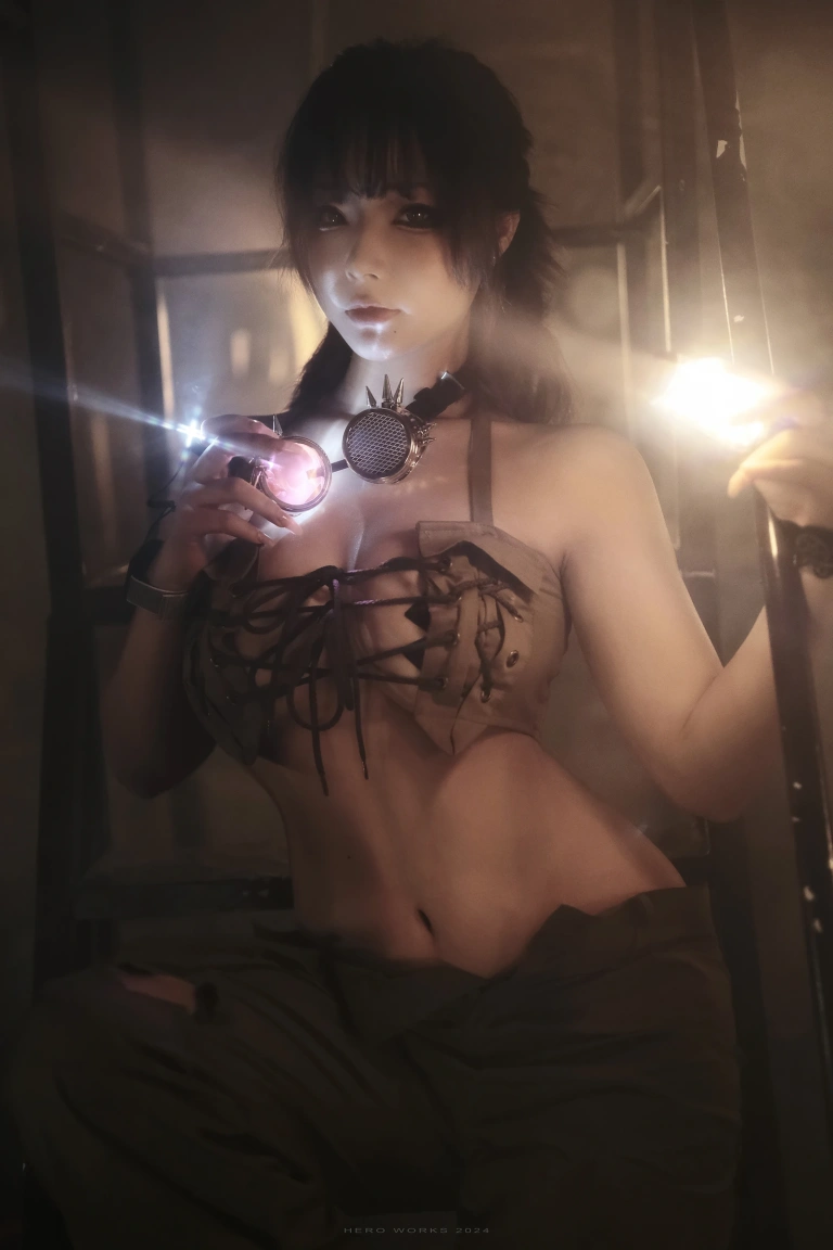 Kokuhui(yuuhui玉汇)《蒸汽维修工》主题写真：26张全套美图