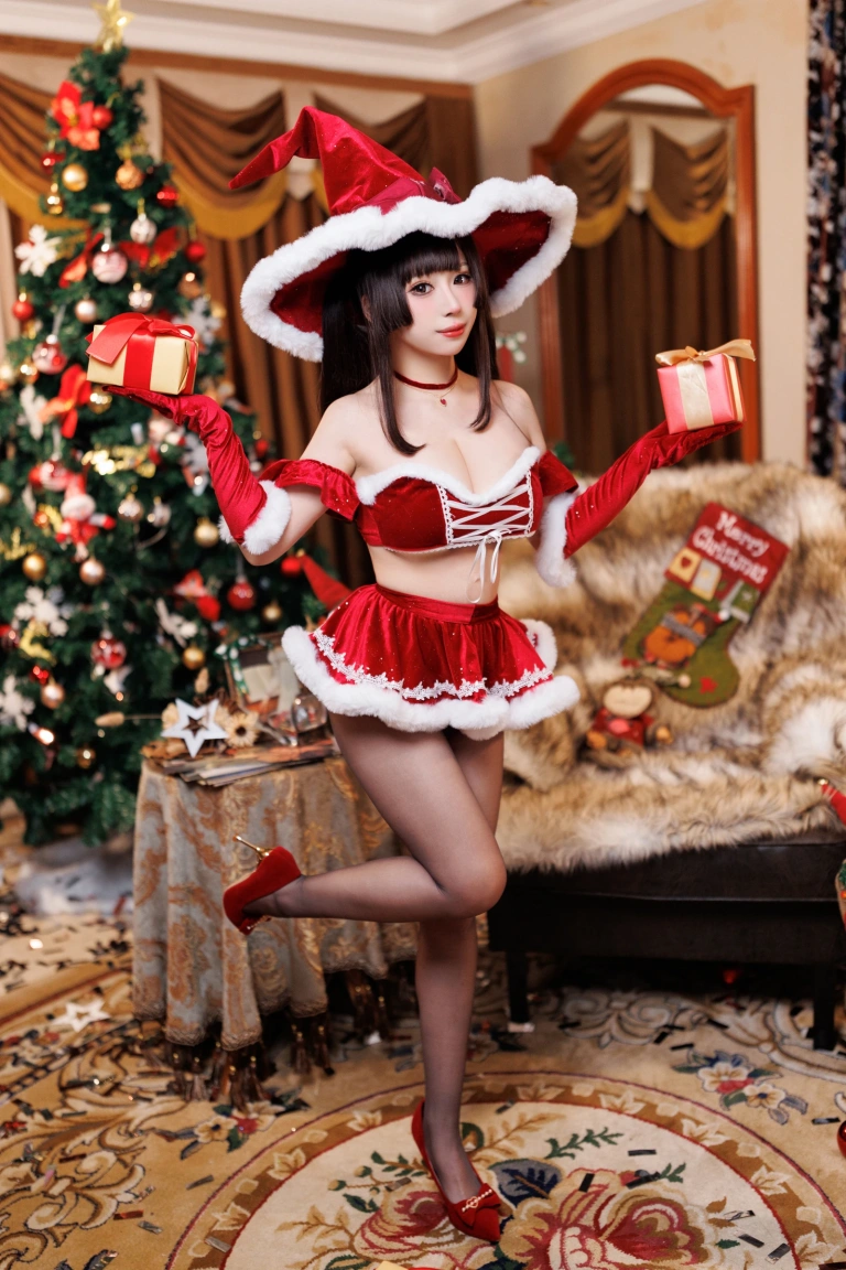 胡桃Kurumi《胡桃 NO.020 – 魔女圣诞夜》主题写真：108张全套美图