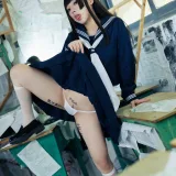 胡桃Kurumi《胡桃 NO.023 – 反差学妹》主题写真：132张全套美图