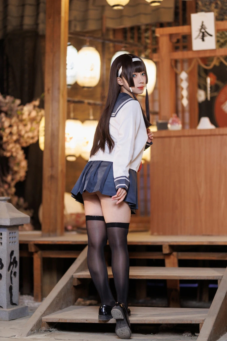 胡桃Kurumi《胡桃 NO.024 – 美少女万华镜 理与迷宫的少女》主题写真：105张全套美图