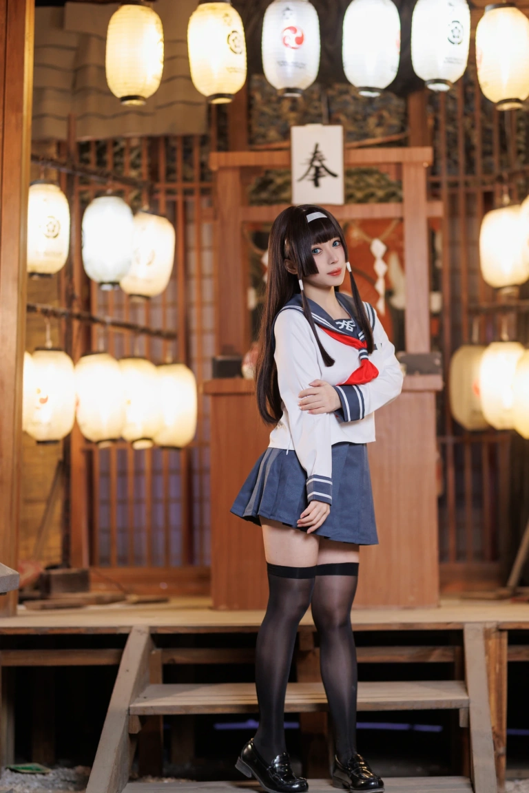 胡桃Kurumi《胡桃 NO.024 – 美少女万华镜 理与迷宫的少女》主题写真：105张全套美图