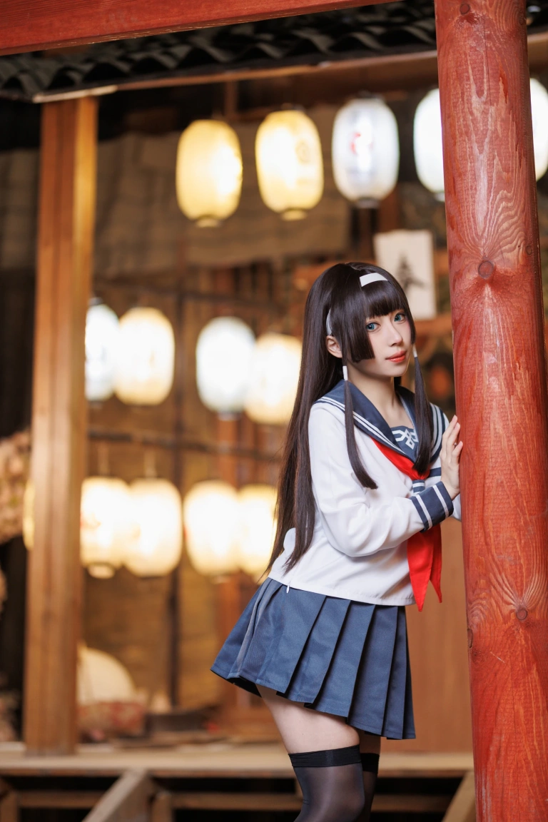 胡桃Kurumi《胡桃 NO.024 – 美少女万华镜 理与迷宫的少女》主题写真：105张全套美图
