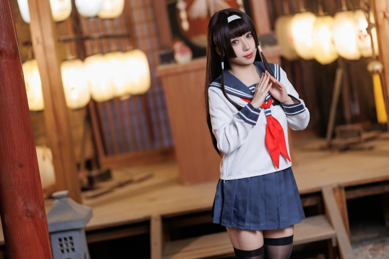 胡桃Kurumi《胡桃 NO.024 – 美少女万华镜 理与迷宫的少女》主题写真：105张全套美图