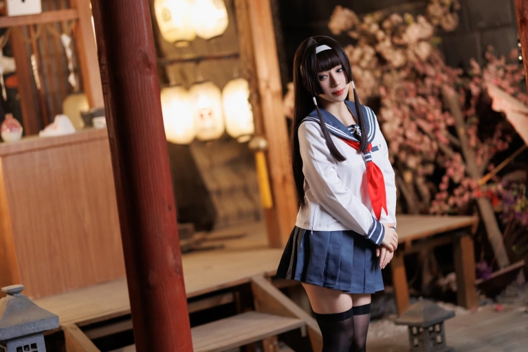 胡桃Kurumi《胡桃 NO.024 – 美少女万华镜 理与迷宫的少女》主题写真：105张全套美图