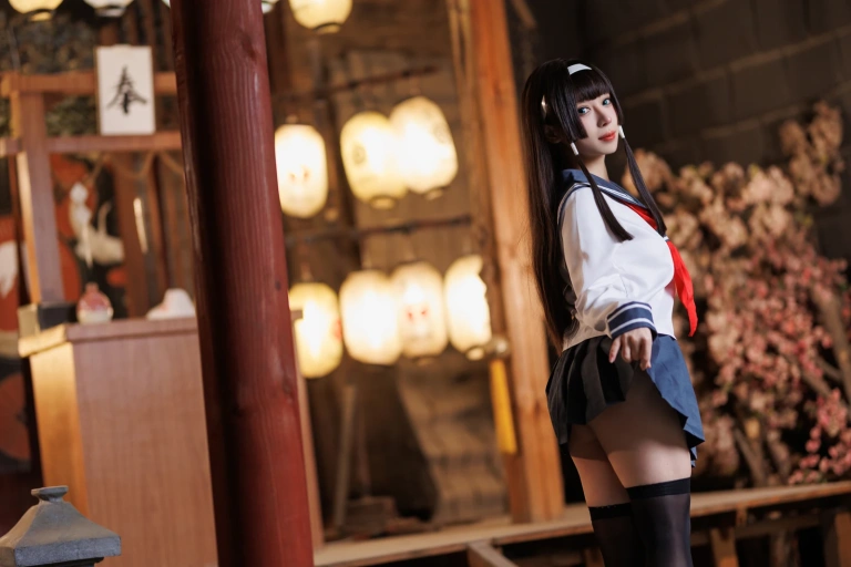 胡桃Kurumi《胡桃 NO.024 – 美少女万华镜 理与迷宫的少女》主题写真：105张全套美图