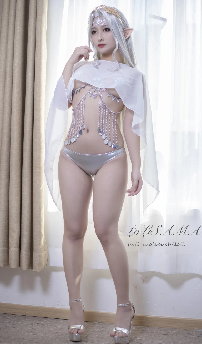 洛璃LoLiSAMA《精灵》主题写真：107张全套美图