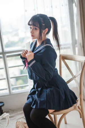 洛璃LoLiSAMA《JK》主题写真：62张全套美图