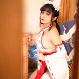 洛璃LoLiSAMA《巫女2.0》主题写真：78张全套美图