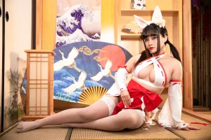 洛璃LoLiSAMA《巫女2.0》主题写真：78张全套美图