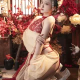 洛璃LoLiSAMA《贵妃》主题写真：42张全套美图