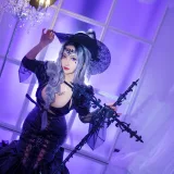 洛璃LoLiSAMA《魔女莉莉丝》主题写真：74张全套美图