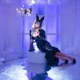 洛璃LoLiSAMA《魔女莉莉丝》主题写真：74张全套美图