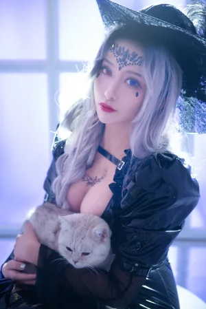洛璃LoLiSAMA《魔女莉莉丝》主题写真：74张全套美图