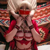洛璃LoLiSAMA《暗黑小红帽》主题写真：88张全套美图