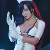 洛璃LoLiSAMA《蒂法护士》主题写真：65张全套美图