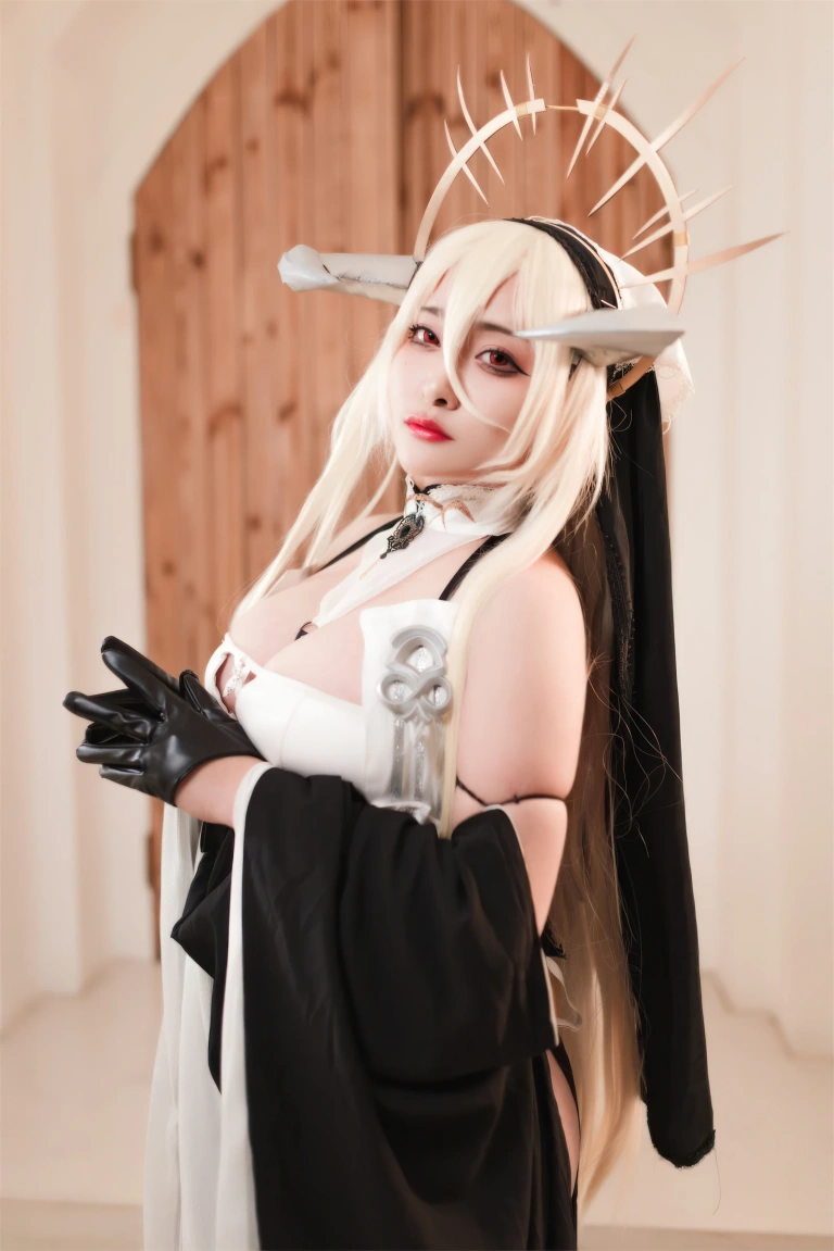 洛璃LoLiSAMA《碧蓝航线 怨仇》主题写真：54张全套美图