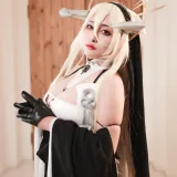 洛璃LoLiSAMA《碧蓝航线 怨仇》主题写真：54张全套美图