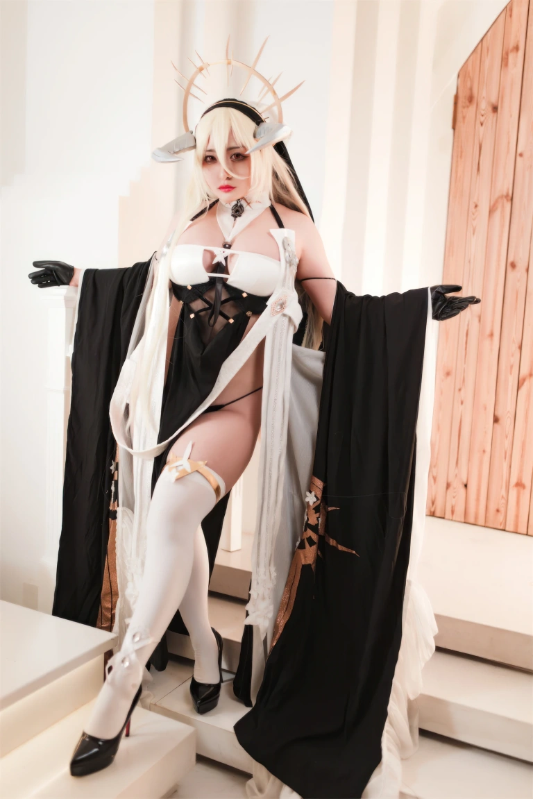 洛璃LoLiSAMA《碧蓝航线 怨仇》主题写真：54张全套美图