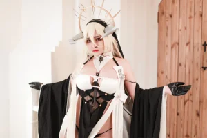 洛璃LoLiSAMA《碧蓝航线 怨仇》主题写真：54张全套美图
