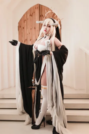 洛璃LoLiSAMA《碧蓝航线 怨仇》主题写真：54张全套美图