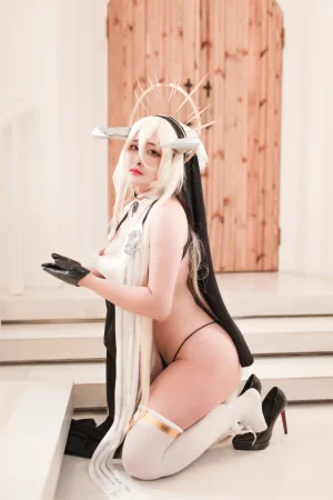 洛璃LoLiSAMA《碧蓝航线 怨仇》主题写真：54张全套美图