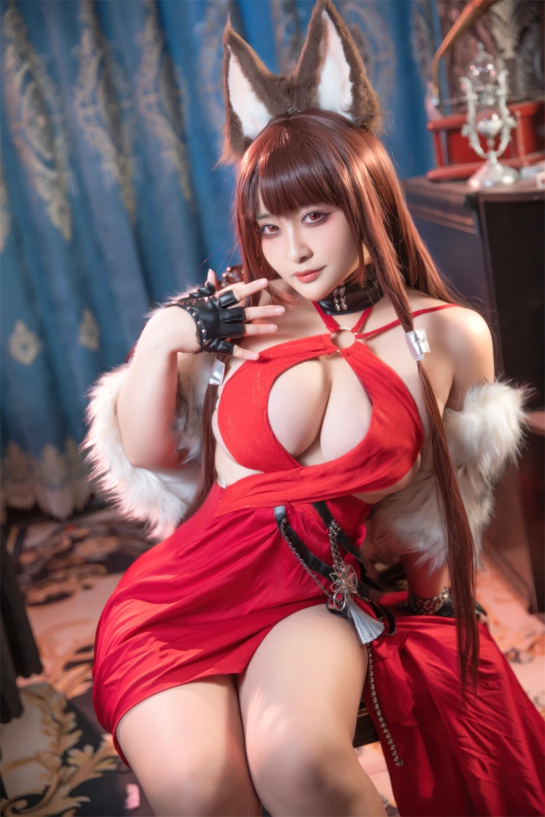 洛璃LoLiSAMA《赤城礼服》主题写真：54张全套美图