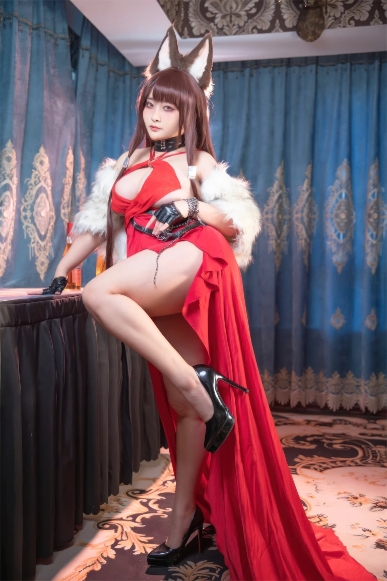 洛璃LoLiSAMA《赤城礼服》主题写真：54张全套美图