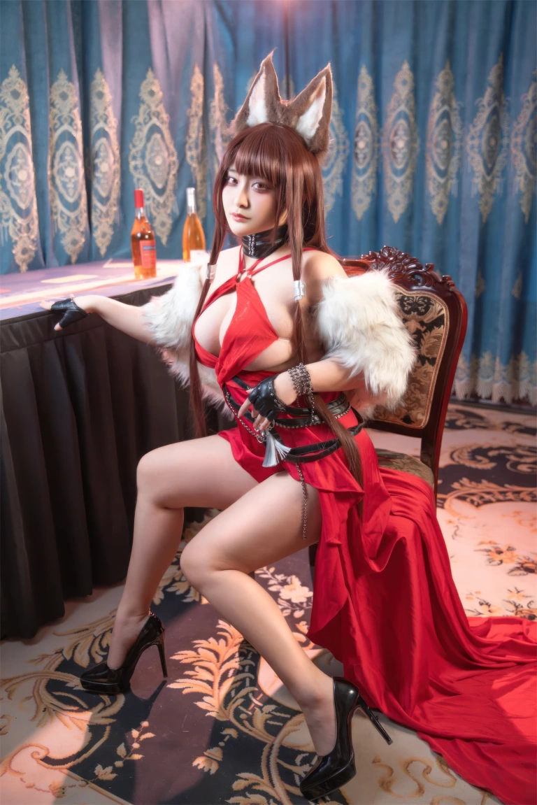 洛璃LoLiSAMA《赤城礼服》主题写真：54张全套美图