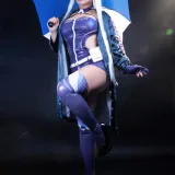 洛璃LoLiSAMA《碧蓝航线 企业赛车服》主题写真：75张全套美图