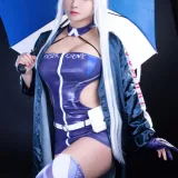 洛璃LoLiSAMA《碧蓝航线 企业赛车服》主题写真：75张全套美图