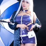 洛璃LoLiSAMA《碧蓝航线 企业赛车服》主题写真：75张全套美图