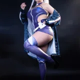 洛璃LoLiSAMA《碧蓝航线 企业赛车服》主题写真：75张全套美图