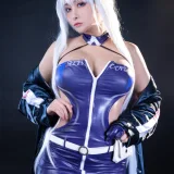 洛璃LoLiSAMA《碧蓝航线 企业赛车服》主题写真：75张全套美图