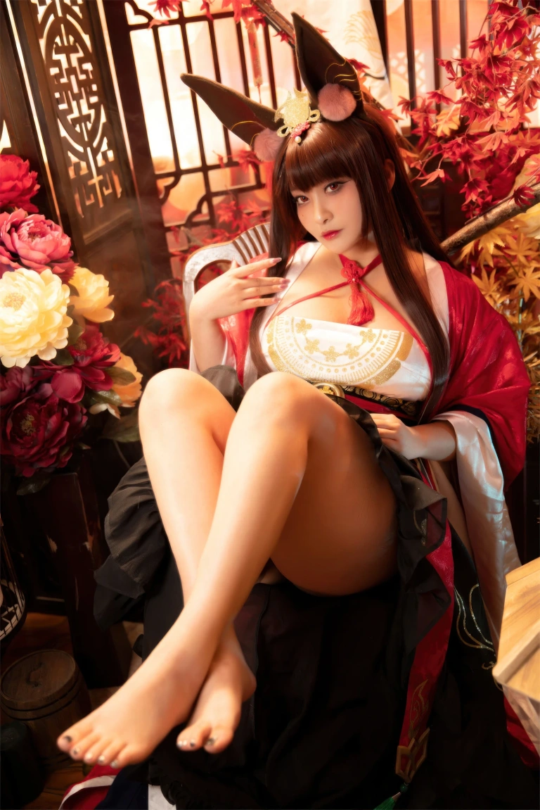 洛璃LoLiSAMA《赤城 朝凰来仪》主题写真：58张全套美图