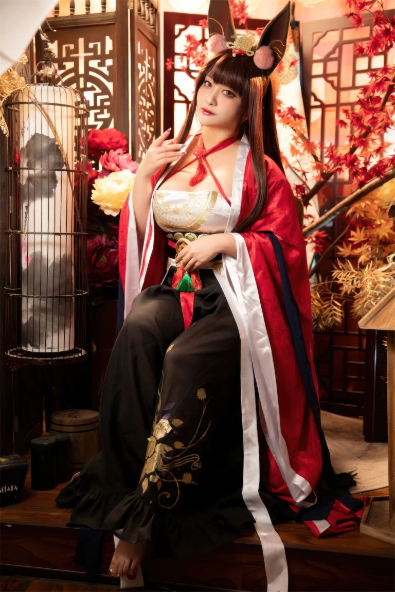 洛璃LoLiSAMA《赤城 朝凰来仪》主题写真：58张全套美图
