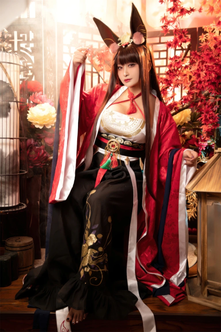 洛璃LoLiSAMA《赤城 朝凰来仪》主题写真：58张全套美图