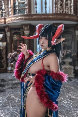 洛璃LoLiSAMA《撒旦》主题写真：49张全套美图