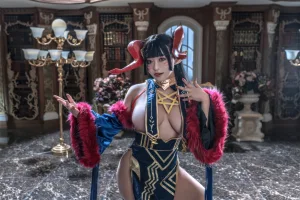 洛璃LoLiSAMA《撒旦》主题写真：49张全套美图