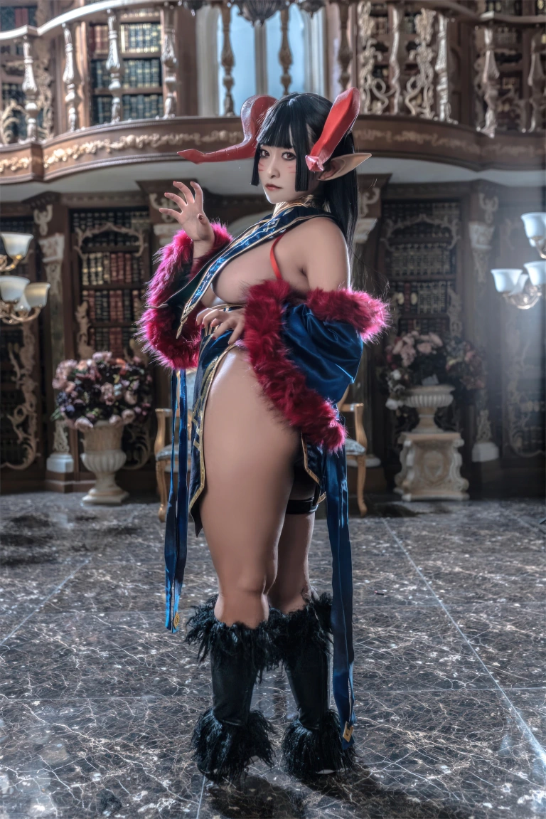 洛璃LoLiSAMA《撒旦》主题写真：49张全套美图