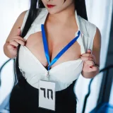 洛璃LoLiSAMA《蔚蓝档案 莉音》主题写真：72张全套美图，含1个视频